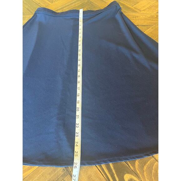 Academia Twee Workwear Career Women Skirt Large Neutral Stretch Elastic Waist - Picture 5 of 6